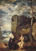 Diego Velazquez Saint Antoine abbe et Saint Paul ermite (df02) Sweden oil painting artist